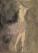 Marie Laurencin The woman wearing the blue skirt oil painting artist